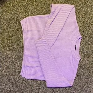 Wild fable cropped knit sweater